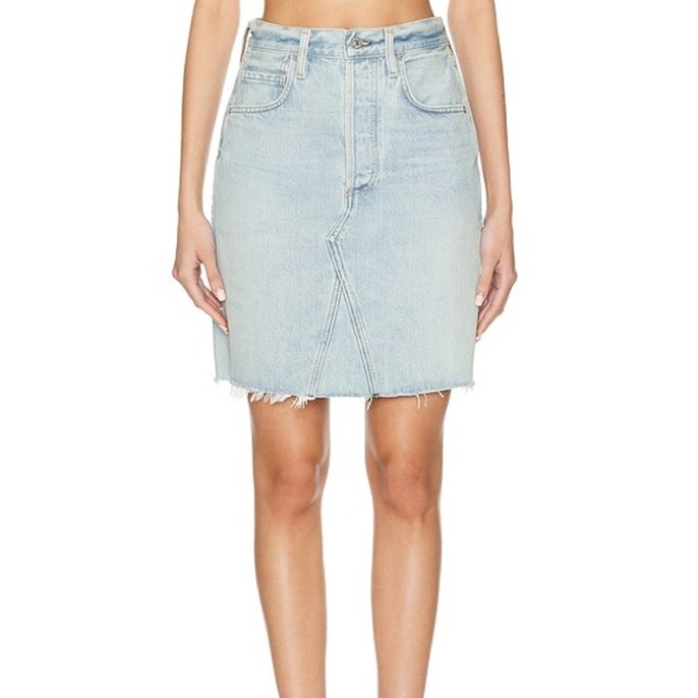 CITIZENS OF HUMANITY Carolina Destructed Skirt NEW